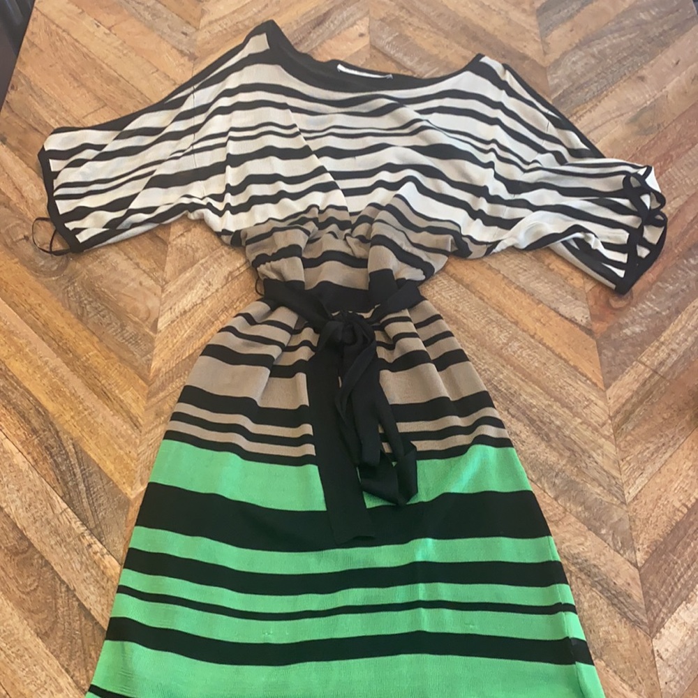 Trina turk tie front dress